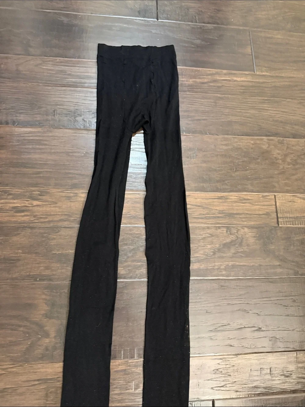 Costume Tights with White Skeleton Bone Print Glow in the dark Halloween
